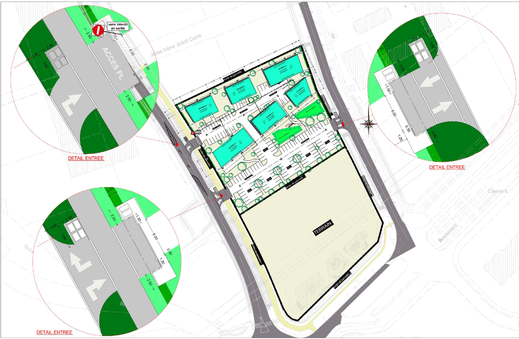 Green Park, plateau de bureaux de 370 m² (bât F)