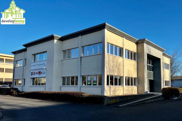 Immeuble de bureaux de 800 m² + 40 parkings au sein du Parc Athena - Vente et location de locaux et bureaux en Normandie