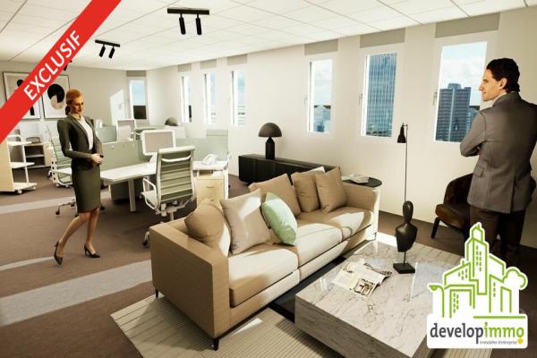Plateau de 55m² avec stationnement - Vente et location de locaux et bureaux en Normandie